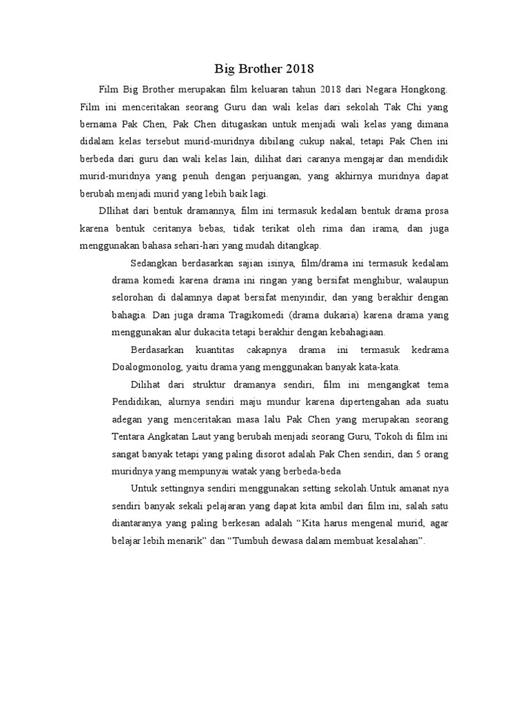 Review Film Big Brother PDF