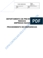 PG-12 Plan de Emergencias