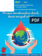 Poster Hari Donor Darah Sedunia 2020
