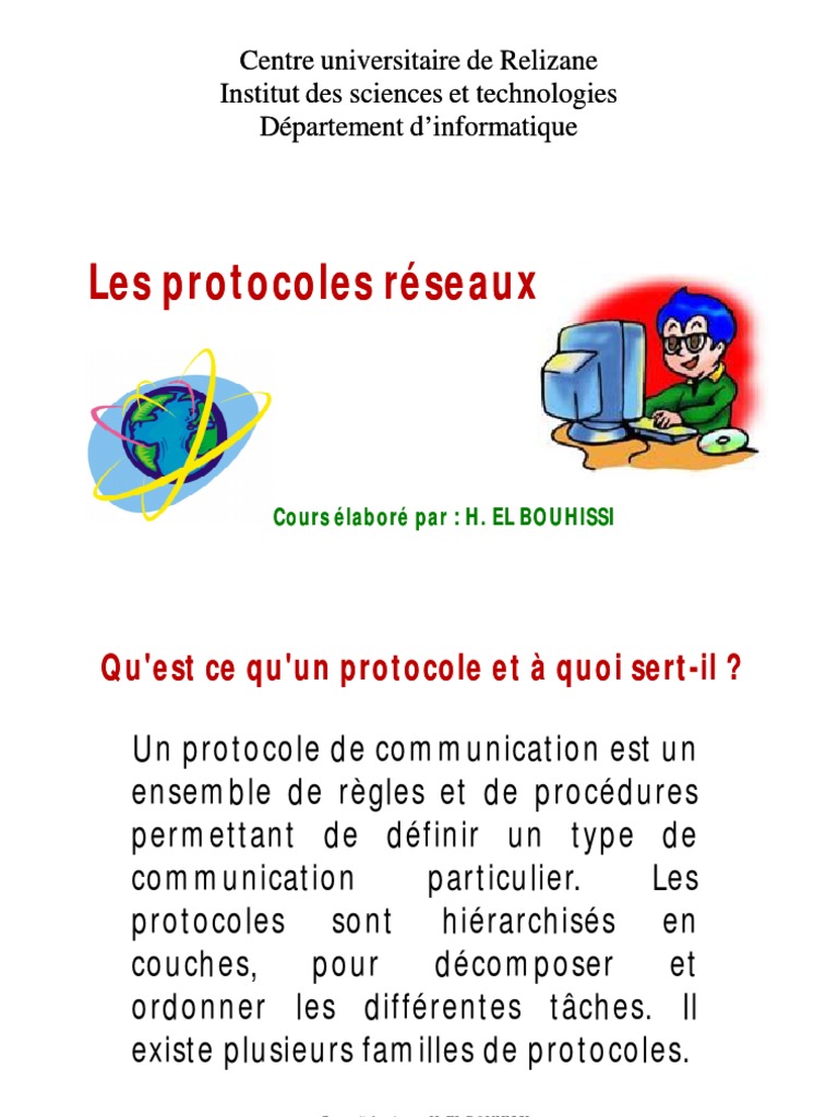 Cours - Les Protocoles Reseaux | PDF | Serveur web | Internet et Web