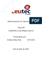 Tarea #8 Dublas Ruiz 31711101