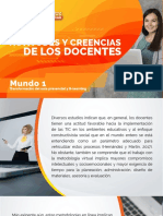 1.4 ACTITUDES Y CREENCIAS DE LOS DOCENTES (1)