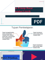 Enam Prinsip Dasar Instalasi Listrik: Sugeng Rohmadi, S.T