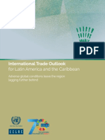 International Trade Outlook for Latin America and the Caribbean 2019 - CEPAL