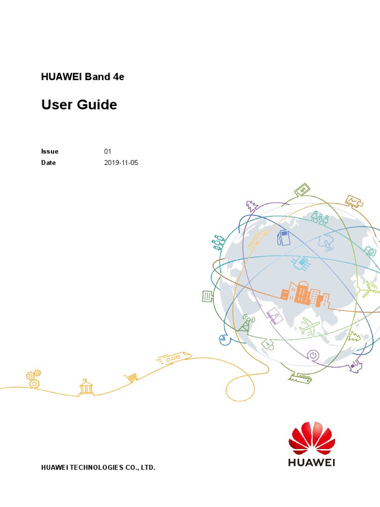 HUAWEI Band 4e User Guide - (AW70,01, En-Us) | PDF | Mobile App | Ios