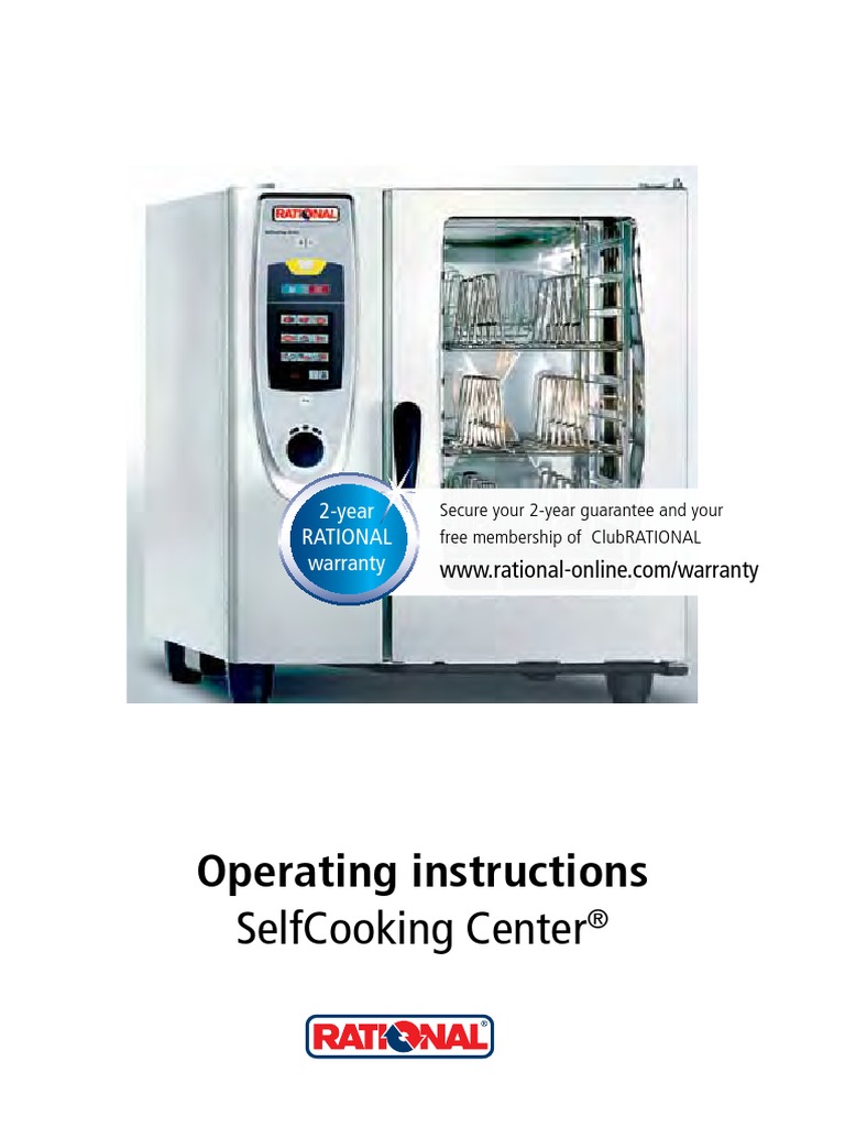 Rational Original Operating Instructions SCC With Care Control en Us ...