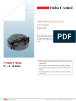 OEM Diff Erential Pressure Transmitter: Type 401