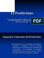 EL POSITIVISMO