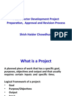 Project Approval and Revision