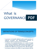 Governance and Its Indicators