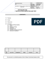 DOMEINSTSOP002-R00-Instrument Installation & Testing