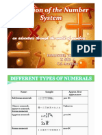 1 Evolution of Number System