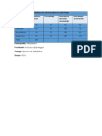 Ejercicio Estadistica