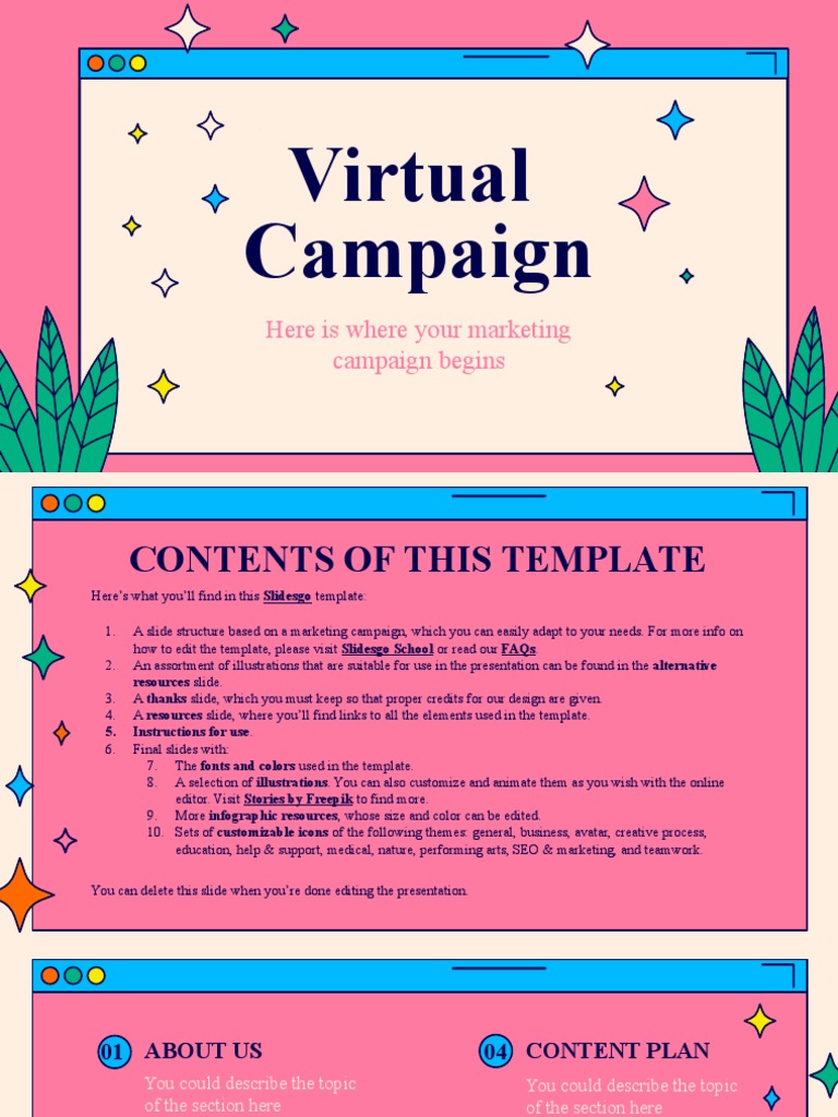 Virtual Campaign - by Slidesgo | PDF | Planets | Solar System