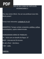 Lousa Intermediário 3 - 202101