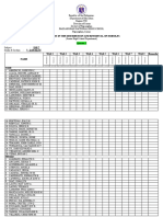 Checklist in The Distribution and Retrieval of Modules Quarter 1