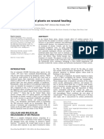 Budovsky2015 Effect of Medicinal Plants On Wound Healing. Wound Repair and Regeneration, 23 (2), 171-183