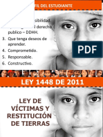 Presentación Ley 1448-2011 - 2