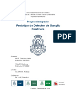 Prototipo de Detector de Ganglio Centinela - Laje Francisco Javier y Guillermo Villar