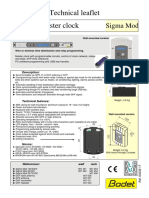 643331F Master Clock Mic Sigma M GB