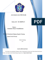 Atanasius Surya - XI MIPA 3 - Tugas Agama Katholik Membuat Kliping Pembelajaran 5 Dan 6 Semester 2 - 7 Februari 2021