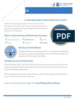 Generic Drugs Fact Sheet