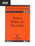 Coletânea de Exercícios - Teoria Geral do Processo (1º semetre 2008)(doc)(rev)