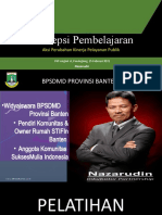 Konsepsi Pembelajaran PKP VI