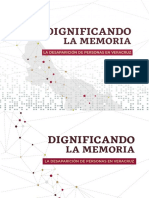 Dignificando La Memoria