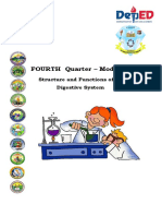 FOURTH Quarter - Module 1: Structure and Functions of The Digestive System