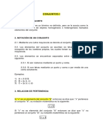 Conjuntos I: nociones básicas de conjuntos