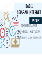 Informatika Kelas Viii - Sejarah Internet