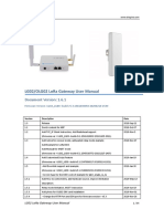 Lg02/Olg02 Lora Gateway User Manual: Document Version: 1.6.1