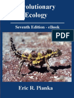 5026 Pianka 2011 Evolutionary Ecology