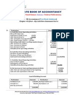 Ultimate Book of Accountancy: Class - XII Accountancy Chapter - 05 (Part - B) : Cash Flow Statement Part-4