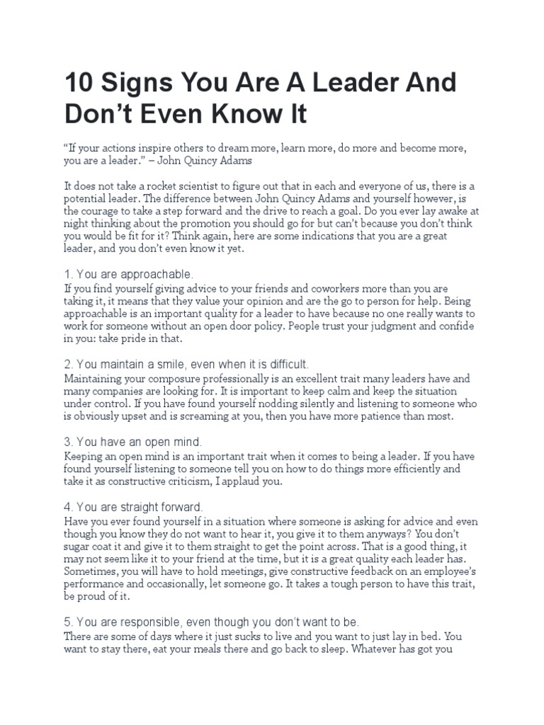 10 Common Leadership Styles | PDF | Leadership
