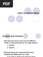 Science 9 Q4 Intro To Kinematics