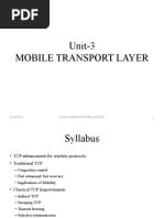 Unit-3 Mobile Transport Layer