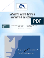 Market Research on EA Social Media Games