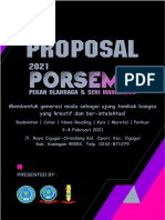 Proposal Porsema Tahun 2021