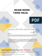 Rezeki Yang Halal