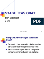 STABILITAS OBAT