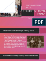 Famous Questions About: The British Royal Family