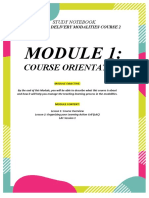 Module 1 Study Notebook