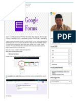 Cara Membuat Soal Pilihan Ganda Atau Essay Di Google Form (Disertai Kunci Jawaban Untuk Penilaian Otomatis)