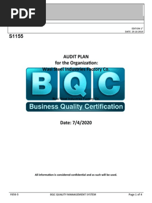 Audit Plan