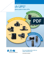 Which Ups?: Your At-A-Glance Guide To Eaton Upss