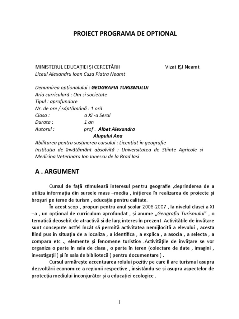 Programa Optional | PDF
