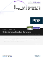 Learning To Teach Online - Case Study: Understanding Creative Commons