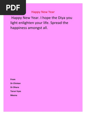 Happy New Year